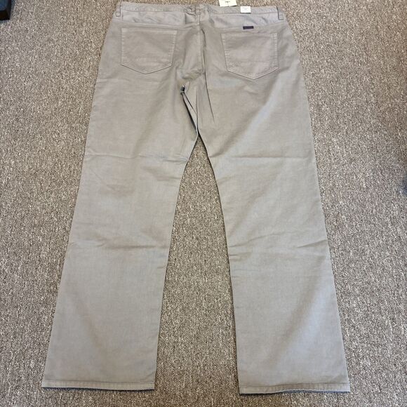 Untuckit Mens 40 x 32 Pants Grey Relaxed Fit Chino New Brand New With Tags - Picture 13 of 13